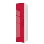 Armoire à portes battantes KSW I Rouge brillant - Largeur : 45 cm - 1 porte