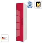 Armoire à portes battantes KSW I Rouge brillant - Largeur : 40 cm - 1 porte