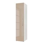 Armoire à portes battantes KSW I Gris sable brillant - Largeur : 45 cm - 1 porte