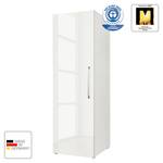 Armoire à portes battantes KSW III Blanc alpin brillant - Hauteur : 144 cm