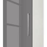 Armoire à portes battantes KSW III Gris lave brillant - Hauteur : 176 cm