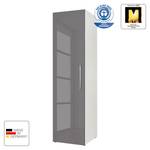 Armoire à portes battantes KSW III Gris lave brillant - Hauteur : 176 cm