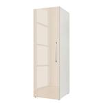 Draaideurkast KSW III Hoogglans macchiato - Hoogte: 144 cm