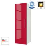 Armoire à portes battantes KSW III Rouge brillant - Hauteur : 144 cm