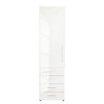 Armoire à portes battantes KSW Blanc alpin brillant - Butoir à gauche - 4