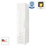 Armoire à portes battantes KSW Blanc alpin brillant - Butoir à gauche - 4