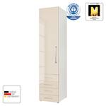 Armoire à portes battantes KSW Couleur latte macchiato brillant - Butoir à gauche - 4