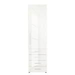 Armoire à portes battantes KSW Blanc alpin brillant - Butoir à droite - 4