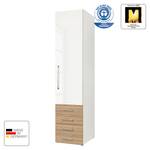 Armoire à portes battantes KSW Blanc alpin brillant / Chêne sauvage - Butoir à droite - 4