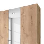 Drehtürenschrank Level 36A Plankeneiche Dekor - 150 x 236 cm - Mit Spiegeltür/-en