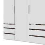 Drehtürenschrank Level 36A Alpinweiß - 150 x 216 cm - Ohne Spiegeltür/-en