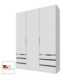 Armoire à portes battantes level 36A Blanc alpin - 150 x 216 cm - Sans portes miroir