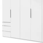 Drehtürenschrank Level 36A Alpinweiß - 300 x 236 cm - Ohne Spiegeltür/-en