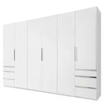 Armoire à portes battantes level 36A Blanc alpin - 300 x 216 cm - Sans portes miroir