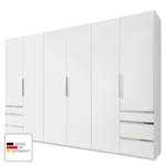 Armoire à portes battantes level 36A Blanc alpin - 300 x 216 cm - Sans portes miroir