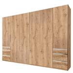 Armoire à portes battantes level 36A Imitation chêne parqueté - 300 x 236 cm - Sans portes miroir