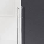 Armoire à portes battantes Brooklyn IX Gris graphite / Vernis blanc - 300 x 236 cm