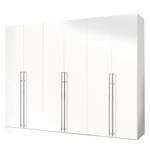 Armoire à portes battantes Brooklyn I Blanc polaire - 300 x 236 cm
