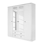 Armoire à portes pivotantes Rosenheim I Blanc alpin - Largeur : 181 cm