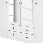 Armoire à portes pivotantes Rosenheim I Blanc alpin - Largeur : 181 cm