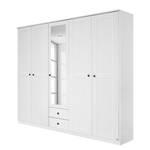 Armoire à portes pivotantes Rosenheim I Blanc alpin - Largeur : 226 cm