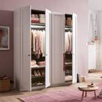 Armoire à portes battantes Skøp Blanc alpin - 181 x 222 cm - 4 portes - Basic