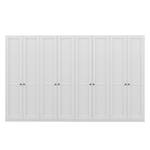 Armoire à portes battantes Skøp Blanc alpin - 360 x 222 cm - 8 portes - Premium