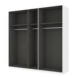 Kleiderschrank SKØP Alpinweiß/ Offen - 225 x 222 cm - 5 Türen - Classic