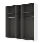 Armoire sans porte Skøp Blanc brillant - 225 x 236 cm - 5 portes - Confort