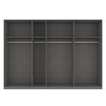 Drehtürenschrank SKØP I Hochglanz Weiß - 315 x 222 cm - 7 Türen - Basic