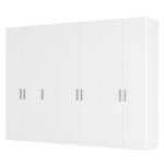 Armoire à portes battantes Skøp I Blanc alpin - 315 x 236 cm - 7 portes - Basic