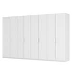 Armoire à portes battantes Skøp I Blanc alpin - 360 x 222 cm - 8 portes - Premium