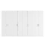 Armoire à portes battantes Skøp I Blanc alpin - 360 x 222 cm - 8 portes - Premium