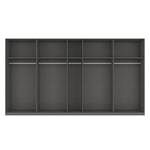 Drehtürenschrank SKØP I Hochglanz Weiß - 405 x 236 cm - 9 Türen - Basic