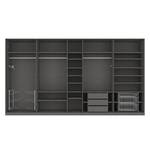 Drehtürenschrank SKØP I Graphit - 405 x 222 cm - 9 Türen - Premium