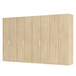 Drehtürenschrank SKØP I Eiche Sonoma Dekor - 360 x 222 cm - 8 Türen - Basic