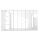 Armoire à portes battantes Skøp I Blanc brillant - 405 x 236 cm - 9 portes - Premium