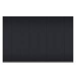 Drehtürenschrank SKØP I Graphit / Mattglas Schwarz - 360 x 236 cm - 8 Türen - Basic