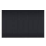 Draaideurkast Skøp I grafietkleurig/zwart mat glas - 360 x 236 cm - 8 deuren - Comfort