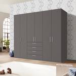 Armoire à portes battantes Skøp II Graphite - 270 x 222 cm - 6 portes - Classic