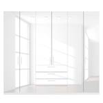 Armoire à portes battantes Skøp II Blanc brillant - 270 x 236 cm - 6 portes - Basic