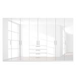 Armoire à portes battantes Skøp II Blanc brillant - 360 x 222 cm - 8 portes - Basic