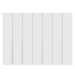 Draaideurkast Skøp II wit matglas - 315 x 236 cm - 7 deuren - Basic