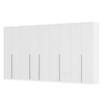 Draaideurkast Skøp II wit matglas - 405 x 222 cm - 9 deuren - Classic