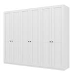 Armoire à portes battantes Skøp Blanc alpin - 270 x 222 cm - 6 portes - Classic