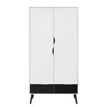 Armoire Sunndal Blanc / Noir