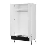 Armoire Sunndal Blanc / Noir