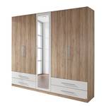 Armoire à portes battantes Trier Imitation chêne de San Remo / Blanc alpin - 226 cm (5 portes)