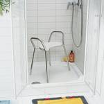 Tabouret de douche Lena Blanc