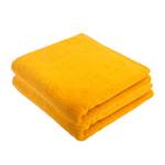 Service de bain PURE (lot de 2) Coton - Jaune